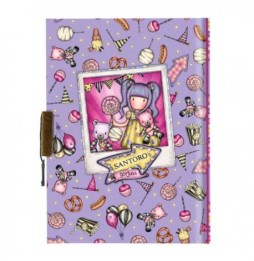 Gorjuss Lockable Notebook - Fairground First Prize