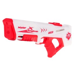 Red Water Gun with Light for Kids