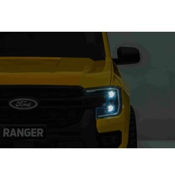 Pojazd ford ranger lift żółty - zdalnie sterowany samochód