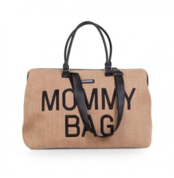 Childhome torba mommy bag raffia look dla mam