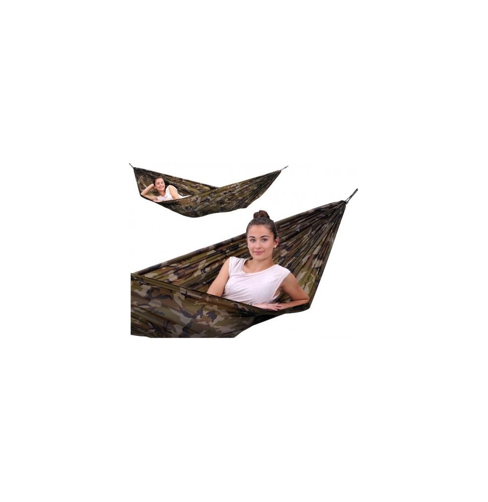 Travel Hammock Set Camouflage 275x140cm