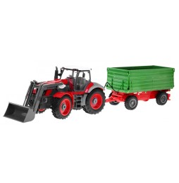 Remote Controlled Tractor with Excavator and Trailer