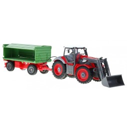 Remote Controlled Tractor with Excavator and Trailer