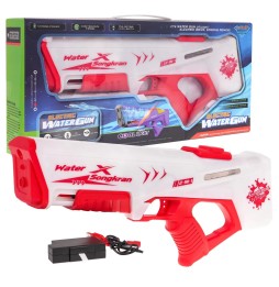 Red Water Gun with Light for Kids