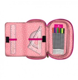 Expandable 4-Part Pencil Case with Accessories