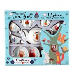 Little Woodies Porcelain Kids Dinnerware Set