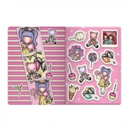 Small Notebook with Gorjuss Stickers