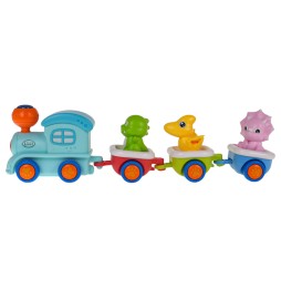 Dino Train Set with Tracks - 33 Pieces for Kids