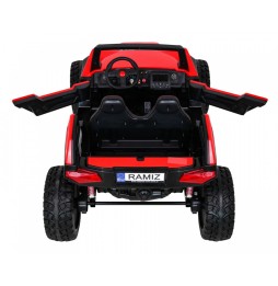 Buggy Clash 4x4 pentru copii, roșu cu telecomandă