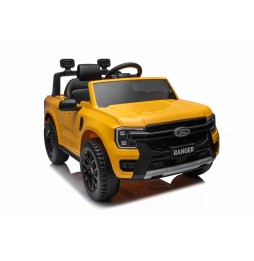 Pojazd ford ranger lift żółty - zdalnie sterowany samochód