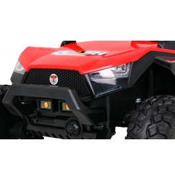 Buggy Clash 4x4 pentru copii, roșu cu telecomandă