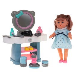 Kinga Doll with Vanity Set for Kids