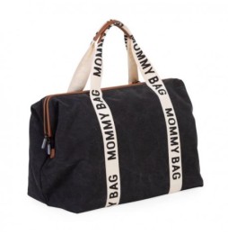 Childhome Signature Black Mommy Bag