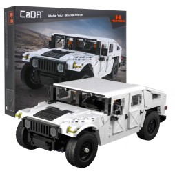 CaDA Humvee Military Vehicle 1:12 Blocks Set