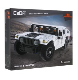 CaDA Humvee Military Vehicle 1:12 Blocks Set