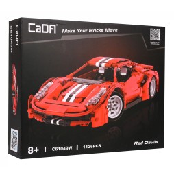 CaDA 1126 Piece Technical Blocks Racing Car