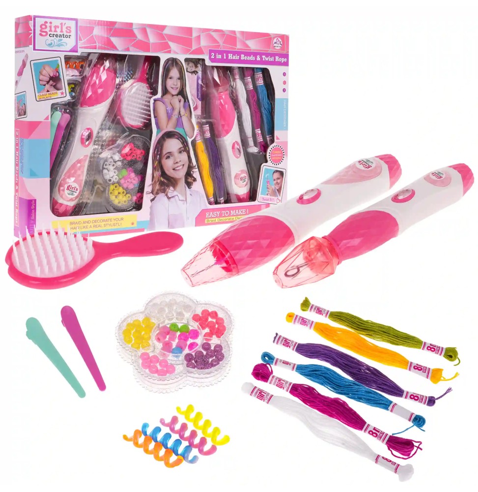 Kids Braiding Set with Accessories