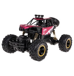 Crawler monster rock r/c 1:16 czerwony - zabawka zdalnie sterowana