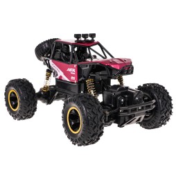 Crawler monster rock r/c 1:16 czerwony - zabawka zdalnie sterowana