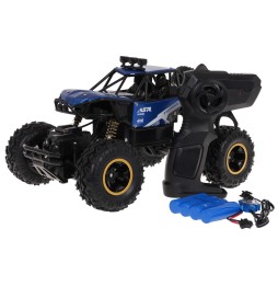 Crawler monster rock r/c 1:16 niebieski - zdalnie sterowany