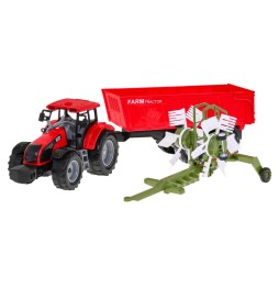 Tractor with Dump Trailer for Kids 3+