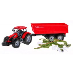 Tractor with Dump Trailer for Kids 3+