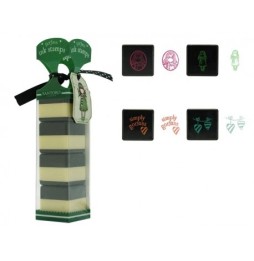 Gorjuss Stamp Set with Ink - The Scarf