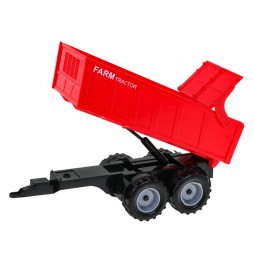 Tractor with Dump Trailer for Kids 3+