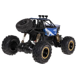 Crawler monster rock r/c 1:16 albastru - control de distanță