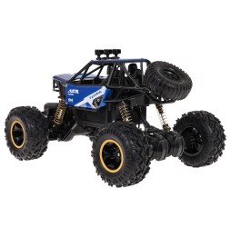 Crawler monster rock r/c 1:16 albastru - control de distanță