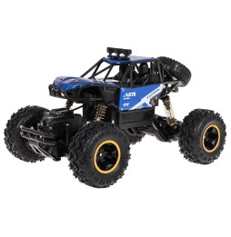 Crawler monster rock r/c 1:16 albastru - control de distanță