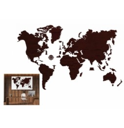 3D Wooden Puzzle Wooden.City - XXL World Map