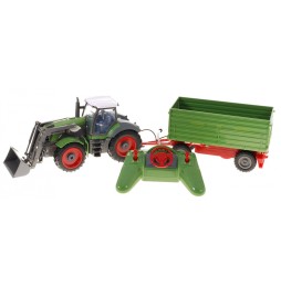 Remote Control Tractor with Excavator for Kids 3+