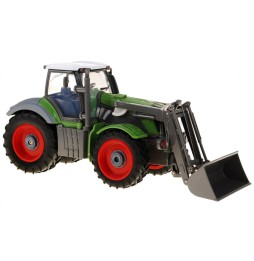 Tractor cu excavator și remorcă pentru copii 3+