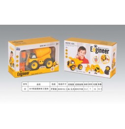 Kids' Concrete Mixer 3+ with Accessories