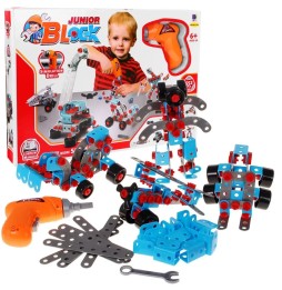 Construction Blocks with Drill 552 Pieces for Kids