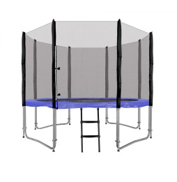 SkyRamiz 305cm Trampoline with Net and Ladder