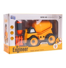 Kids' Concrete Mixer 3+ with Accessories