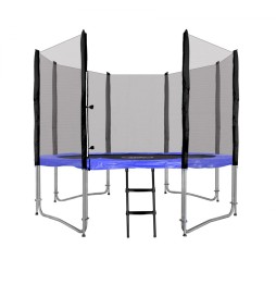 SkyRamiz 305cm Trampoline with Net and Ladder