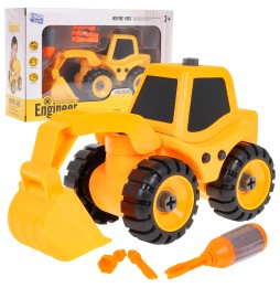 Kids Excavator Screwdriver Vehicle Set