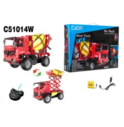 CaDA 814 Tech Blocks Remote Control Mixer and Lift