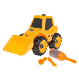 Excavator pentru copii 3+ cu un set de unelte