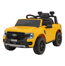 Pojazd ford ranger lift żółty - zdalnie sterowany samochód