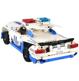 CaDA 430 PCS Technical Blocks Remote Police Car