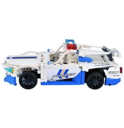 CaDA 430 PCS Technical Blocks Remote Police Car