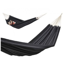 Hamac dublu Barbados negru 230x150cm