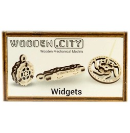 3D Wooden.City Mechanical Puzzles - Gadgets