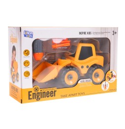 Construction Vehicle Screw Set for Kids 3+