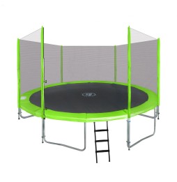 Trampolina ogrodowa SkyRamiz 427cm 14FT zielona z akcesoriami