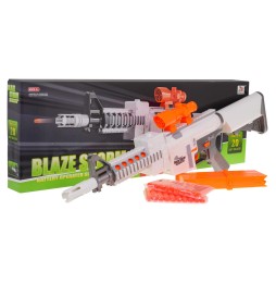 Blaze Storm White Toy Gun for Kids